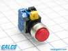 IDEC Pushbutton Illuminated - HW4L-M2F10QD-R-24V - Galco Industrial Electronics