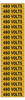 Conduit & Voltage Markers - 44315 - Brady Corporation
