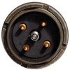 Circular Conn, Rcpt, 4Pos, Panel; Military Specification Amphenol Pcd - 56W1349 - Newark, An Avnet Company