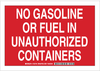 Chemical & Hazardous Material Sign - 125746 - Brady Corporation