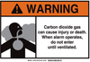 Brady B-401 Polystyrene Rectangle White Chemical, Biohazard, Hazardous & Flammable Material Sign - 14 in Width x 10 in Height - 106026 - 662820-65800 - R. S. Hughes Company, Inc.
