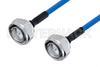 Plenum 7/16 DIN Male to 7/16 DIN Male Low PIM Cable 60 Inch Length Using SPP-250-LLPL Coax , LF Solder - PE3C4130-60 - Pasternack