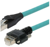 Category 6a GigE Double Shielded High Flex Ethernet Cable, GigE / RJ45, 1M - TAA00002-1M - MilesTek Corporation