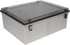 Enclosure, Multipurpose, Pc, Grey/clear; Enclosure Type Bud Industries - 56AC7869 - Newark, An Avnet Company