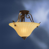 Semi-Flush Mts.-Bowl Style - 279613 - Light Center (The)