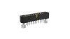 10+10 Pos. Male DIL Vertical Throughboard Conn. Jackscrews - M80-5102042 - Harwin Plc