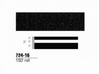 3M Scotchcal 72416 Black Stardust Striping Automotive Tape - 1/2 in Width x 150 ft Length - 2 mil Thick - 051141-72416 - R. S. Hughes Company, Inc.