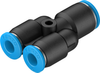 Push-in Y-connector - QSY-8-6-50 - Festo Corporation