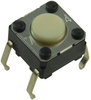 Switch, Tactile, Spst-No, 50Ma, Though Hole; Product Range Omron Electronic Components - 36K7138 - Newark, An Avnet Company