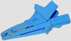 Crocodile clip, blue, 1 kV, 20 A - WAKROBU20K02 - Sonel Test