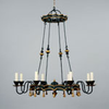 Peking Chandelier - CLA34/BK - Vaughan Designs, Inc.