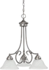 3224MN Mid. Chandeliers-Glass Down - 732705 - Capital Lighting, Inc.