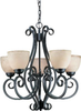 2250-05-64 Mid. Chandeliers-Glass Up - 789148 - Capital Lighting, Inc.
