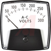 PANEL METER, 3-1/2INCH 0-300 VAC VOLTMETER - 70043476 - Allied Electronics, Inc.