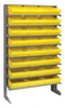 Bins & Systems - Super Tuff Euro Drawers (QED Series) - Sloped Shelving Systems - Single Sided Pick Racks - QPRS-801 - Image