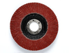3M Cubitron II 967A Type 27 Coated Ceramic Aluminum Oxide Flap Disc - 40 Grit - 4 1/2 in Diameter - 55632 -- 051141-55632 - Image