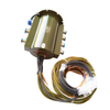 Ingiant customized 4 channels optical fiber, photoelectric slip ring 110mm waterproof with aviation plug - Image