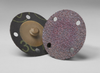 3M Roloc 361F Coated Aluminum Oxide Quick Change Disc - 80 Grit - 2 in Diameter 4 Vacuum Holes - 28050 - 051141-28050 - R. S. Hughes Company, Inc.