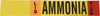 Brady Self-Adhesive Pipe Marker - Printed Msg = AMMONIA - 90460 - 754473-90460 - R. S. Hughes Company, Inc.