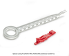 1FT Red CAT5e 350MHz Patch Cable UTP CM Locking Snagless - C5EPC70-RD-01 - Black Box