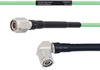 Temperature Conditioned Low Loss TNC Male to RA TNC Male Cable LL142 Coax in 36 Inch - FMHR0161-36 - Fairview Microwave Inc.