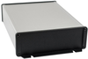 Enclosure, Pcb Box, Alum, Blk/clear; Enclosure Type Hammond - 50AC1204 - Newark, An Avnet Company
