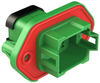 Rcpt Housing, 8Pos, Thermoplastic, Grn; Product Range Amphenol Sine/tuchel - 78Y0434 - Newark, An Avnet Company