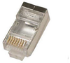 8P8C RJ45 Shielded Cat6 Rated Stranded Plugs, 100pcs. - 101403 - Computer Network Accessories, Inc.