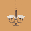 Mid. Chandeliers-Glass Up - 657350 - Capital Lighting, Inc.