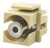 RCA F/F Keystone Module - Ivory, White - 101817WIV - Computer Network Accessories, Inc.