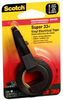 3M Scotch Super 33+ Black Insulating Tape - 0.5 in Width x 200 in Length - 7 mil Thick - Electrically Insulating - 01043 - 021200-01043 - R. S. Hughes Company, Inc.