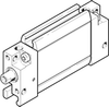 Flat cylinder -- DZF-1/2