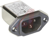 Filter, EMI; 1 A (RMS) (Max.) @ 250 VAC; 250 VAC; 50/60 Hz; 0.40 mA (Max.) - 70133318 - Allied Electronics, Inc.