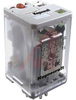 Relay;Octal Relay,8 Pin, PDT,16 Amp Rating, 4 VAC 50,60 Hz,Plug-in socket mount -- 70184889
