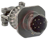CONNECTOR,CABLE CONNECTING RECEPTACLE W/CABLE CLAMP,CLASS E,10#20 SOLDER PIN CON - 70010687 - Allied Electronics, Inc.