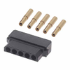 5 Pos. Female SIL 22 AWG Cable Conn. Kit, for Latches - M80-8990505 - Harwin Plc