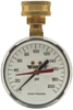 Hose Connection Gauge, 0 to 200psi Scale -- IWTG - Image