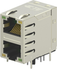 Rj45 Connector, Jack, 8P8C, 2Port, Th; Modular Connector Type Amp - Te Connectivity - 25AC3685 - Newark, An Avnet Company