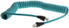 Coil Cord, Rj45 Plug-Rj45 Plug, 6Ft; Lan Category L-Com - 78AH1111 - Newark, An Avnet Company