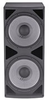 High Power Low Frequency Loudspeaker with 2 x 15 Inch 2226H VGC Driver, Black Finish - AL6125 - Visual Sound, Inc.