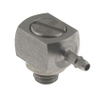 M5 Thread to Barb, Low Profile Adjustable Position Elbow - S5MLS - Beswick Engineering Co., Inc.