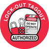 Hard Hat Labels - LOTO Authorized - 50193 - Brady Corporation