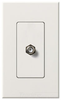 Datacommunication Face Plate with Jack - NT-CJ-WH - Lutron Electronics Co., Inc.