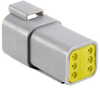 Automotive Connectors AT Recpt 6 Way Reduced Dia. Seal - 53-AT04-6P-RD01 - Utmel Electronic Limited