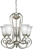 Mid. Chandeliers-Glass Up - 66924 - Light Center (The)