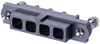 Connector Housing, Receptacle, 4Pos, 4Mm; Product Range Harwin - 83AH1746 - Newark, An Avnet Company
