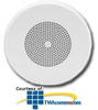Valcom 8-Inch Talkback Ceiling Speaker - V-1060A - TelephoneStuff.com