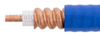 SPP-250-LLPL Low Loss Corrugated Coax Cable Blue FEP Jacket Superflexible - SPP-250-LLPL - Fairview Microwave Inc.