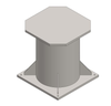 Naams Arr111 1100mm Robot Riser -  - Tech Rim Standards, LLC