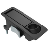 Compression Latch, Lever Latch, Key Choice, Locking without Lock Core, 1-5mm Panel, 23-46mm Grip, Not Sealed, Zinc Alloy, Powder Coat, Black - C2-33-135 - Southco